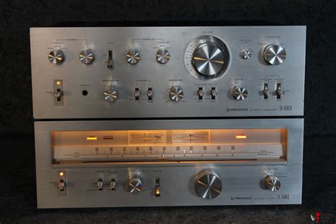 Vintage Pioneer Amp Sa 8500 Mk Ii W Matching Tx 8500 Mk Ii Tuner