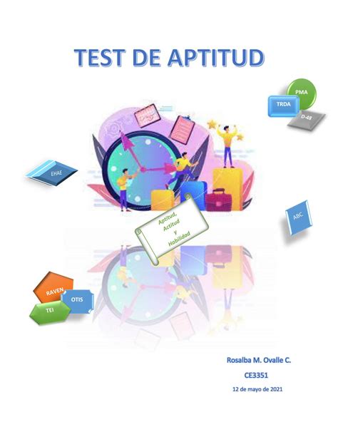 Tests De Aptitud By Ce Issuu