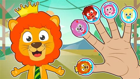 FINGER FAMILY SONG 🦁👑 With the Lion King Family - YouTube