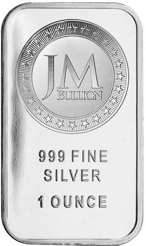 Silver Ounce - JM Bullion Bar, Coin from United States - Online Coin Club