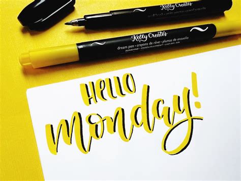 Magic Monday! Download Your Free Printable Calligraphy Template – Kelly ...