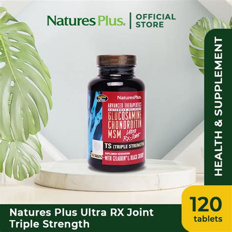 Promo Natures Plus Ultra RX Joint Triple Strength 120 Tablet Cicil 0