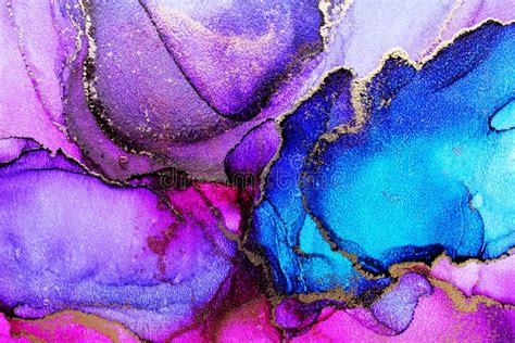 Alcohol Ink Abstract Texture Stock Image Image Of Decorate Pigment