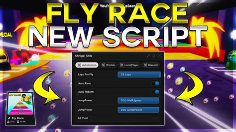 🚀fly Race🚀 Script Gui 2022 Showcase Pastebin Roblox Youtube