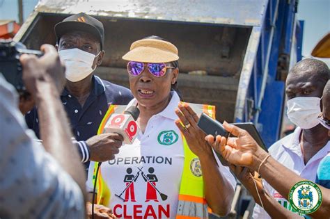 Mayor Of Accra Leads Clean Up Exercise To Celebrate AMAs 125th