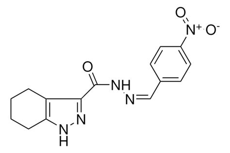 4 5 6 7 TETRAHYDRO 1H INDAZOLE 3 CARBOXYLIC ACID 4 NITRO BENZYLIDENE