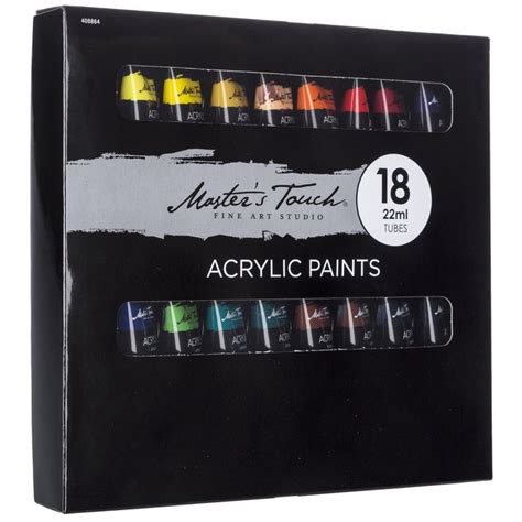 Acrylic Paint 18 Piece Set Hobby Lobby 408864 Acrylic Paint Set