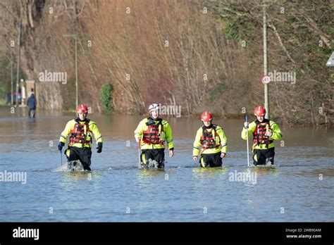 Egham Surrey Royaume Uni Janvier C Tait Une Matin E Charg E