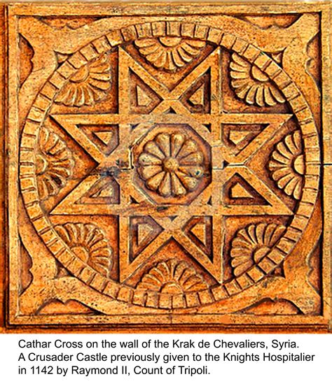 A Cathar Cross in a Crusader Castle | Cathar, Crusades, Rosicrucian