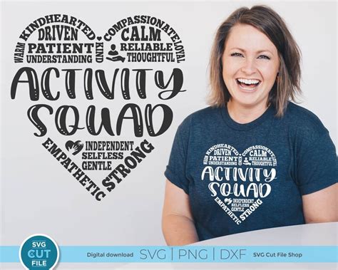 Activity Squad Svg Activity Director Svg Professionals Svg Etsy