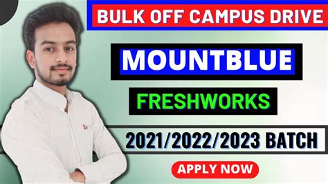 Latest Off Campus Drive 2021 2022 2023 Batch Mountblue