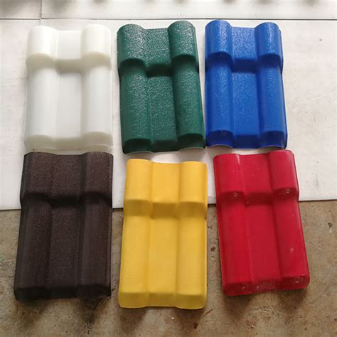 Kunshang Layers Asa Pvc Spanish Synthetic Resin Plastic Roof Tile