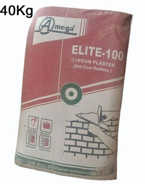 White Kg Elite One Coat Gypsum Vermiculite Plaster