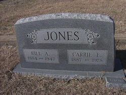 Bill Arthur Jones M Morial Find A Grave