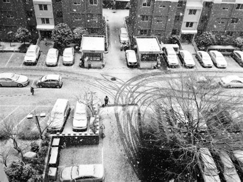 Free Images Snow Winter Black And White Road Street Transport