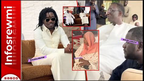 Images Mouvantes De Wally Seck Lors Des Condol Ances Du Premier