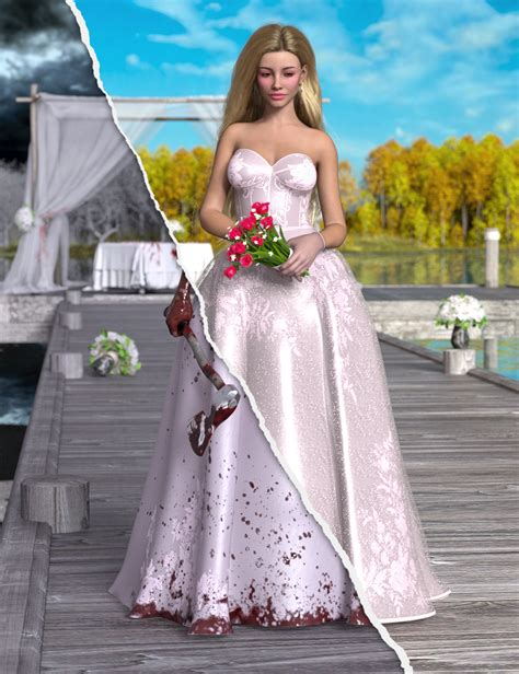 Dforce Nightmare Wedding Mega Set For Genesis 8 And 81 Females And