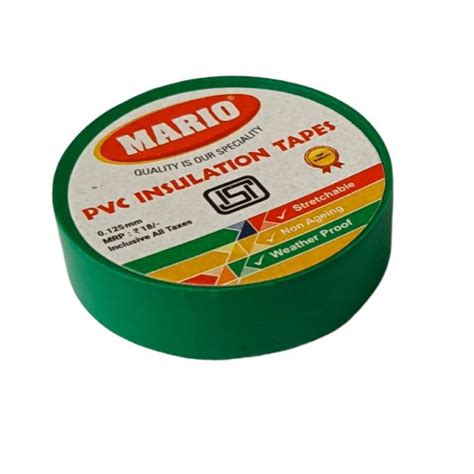 Mario Pvc Insulating Tape Green Color Piece Pack Buy Online At