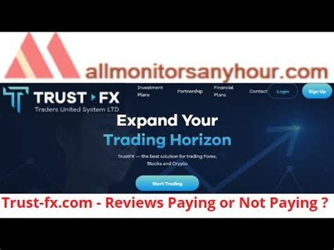 Trust Fx Reviews Paying Or Not Paying HYIP Daily Update NEW