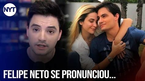 Felipe Neto Termina Por Telefone Se Pronuncia E Bruna Gomes Revela Tudo