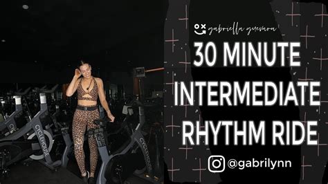 30 Minute Rhythm Cycling Class Intermediate Dance Ride YouTube