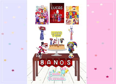 Bonecos Circus Digital Compre Produtos Personalizados No Elo7