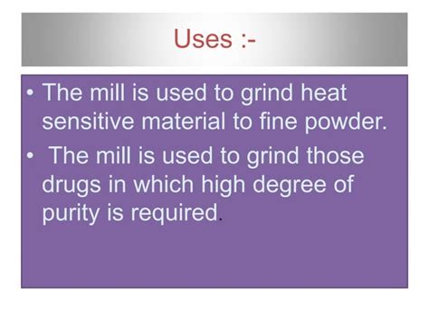 Fluid Energy Mill For Pharmacy Principles Construction Working Uses