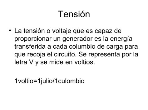 Magnitudes Eléctricas Basicas Ppt