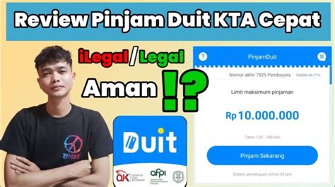 Pinjamduit Ilegal Atau Legal Dan Terdaftar Di Ojk Blog Rapikan