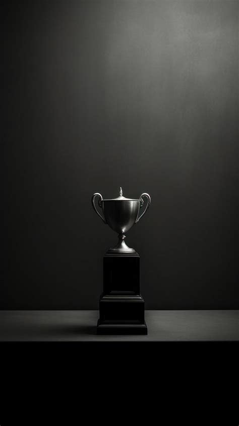 Photography Trophy trophy black white. | Premium Photo - rawpixel