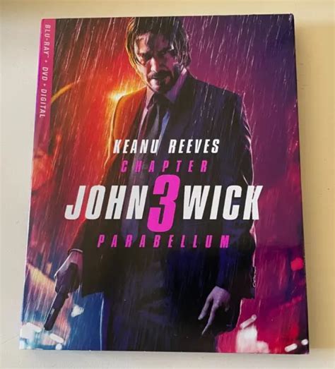 John Wick Chapter Parabellum Blu Ray Dvd Digital W Slipcover