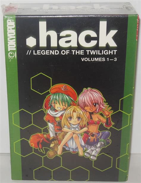 New Hack Legend Of The Twilight Volumes 1 3 Tokyopop Manga