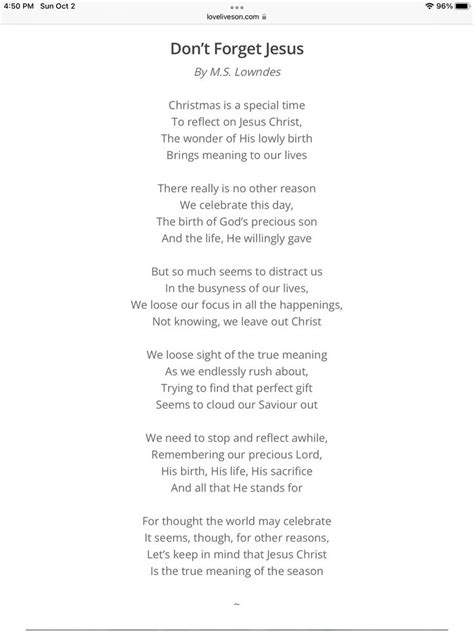 Pin by Lois Pfaff on Christmas Poems | Christmas poems, Christmas card ...