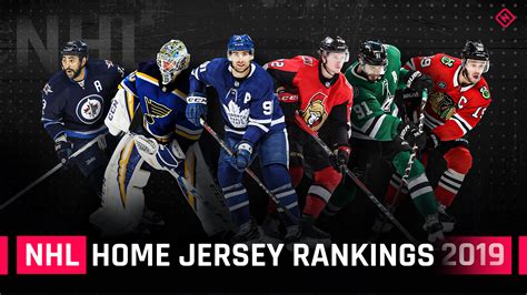 NHL home jersey rankings: The best and worst looks for 2019-20 ...