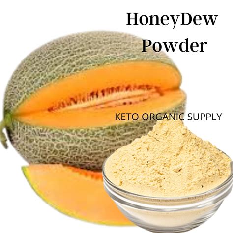 Honeydew Melon Powder 250g 哈密粉 Orange🍊 Lychee Strawberry 🍓 Mango 🥭