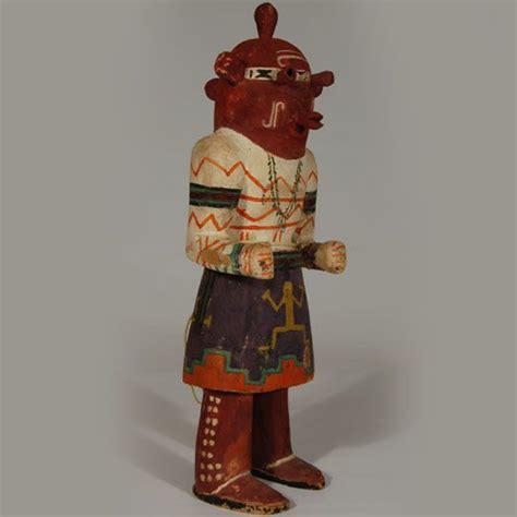 Hopi Pueblo Kwivi Koyemsi Katsina Doll C3843c Adobegallery