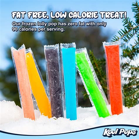 Kool Pops Giant Fruity Freeze Pops 1559g Big Ice Freezer Pop Bar