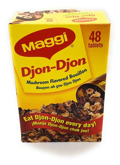 Maggi Djon Djon Bouillon Cubes Mushoom Flavored 1 Box 48 Etsy