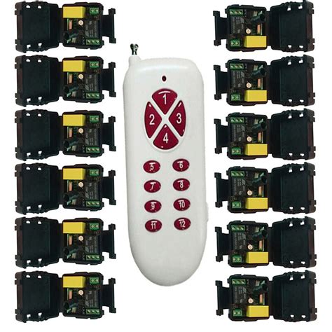 1000m Long Range Ac220v 1ch Remote Control Light Switch Relay Output