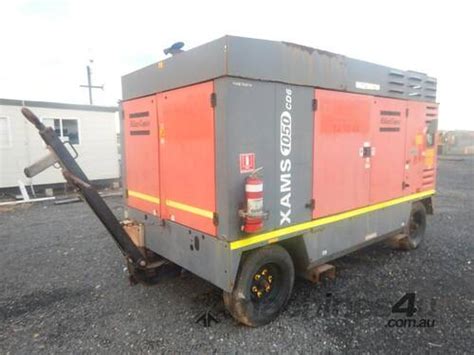 Used 2011 Atlas Copco 2011 Atlas Copco XAMS1050 CD6 Towable Portable