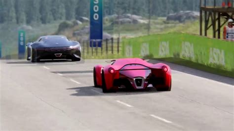 Battle Ferrari F80 Concept Vs Mercedes Benz Vision GT At Highlands