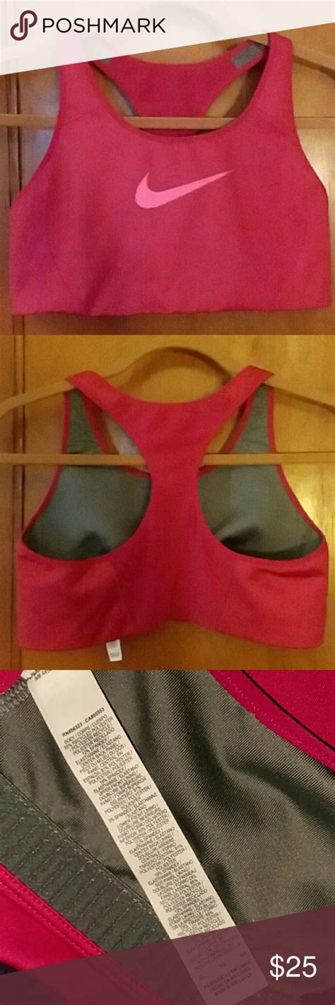 🚫trading🚫nike Hot Pink Dri Fit Sports Bra Sports Bra Athletic Tank Tops Bra