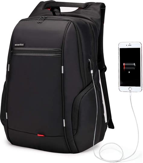 Wind Took Mochila Portátil Mochila Trabajo Hombre Impermeable con USB