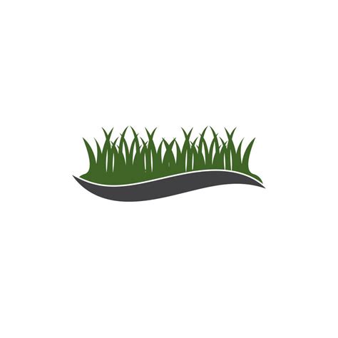 Grass Logo Vector Illustration Design Template 9103398 Vector Art At Vecteezy