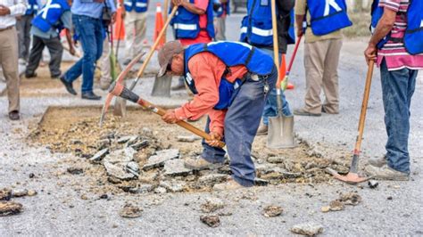 Notigape Avanza Servicios Primarios Con Trabajos De Bacheo