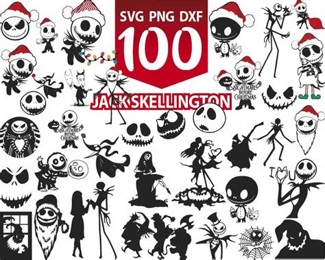 Jack Skellington Svg Cut File