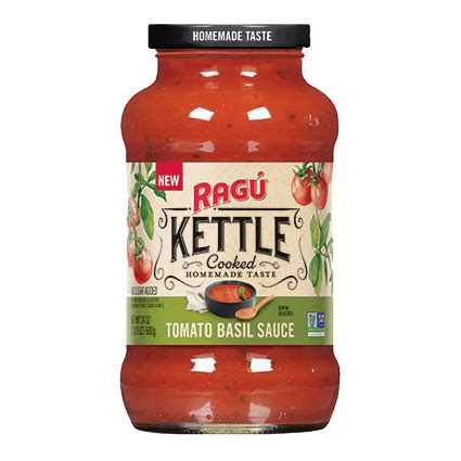 RAGÚ Kettle Cooked Tomato Basil Pasta Sauce RAGÚ