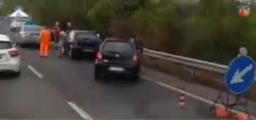 Incidente Sulla Pontina Restringimento Della Carreggiata A Pomezia