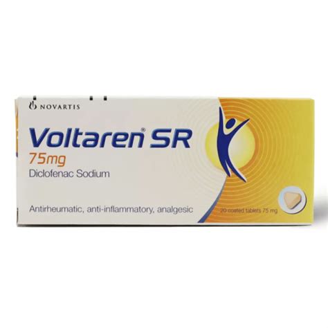 VOLTAREN SR 75MG TABS 20S Al Thiqa Pharmacy