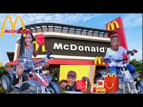 Mcdonalds Drive Thru Prank Pretend Play - Prank All Strory